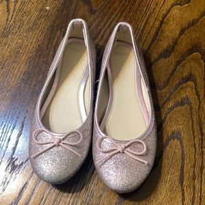 Gymboree size 2 glitter flats